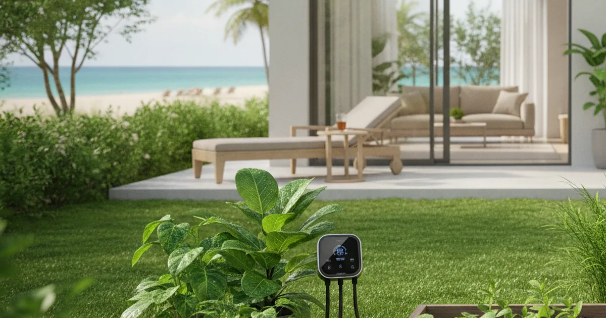 Smart Home Bewässerung im Urlaub: So bleibt Ihr Garten auch ohne Sie grün