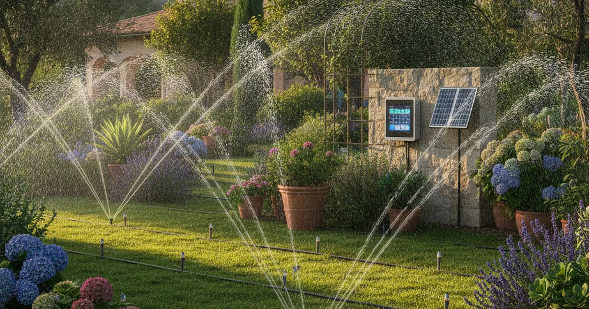Die Kernkomponenten eines Smart Home Bewässerungssystems