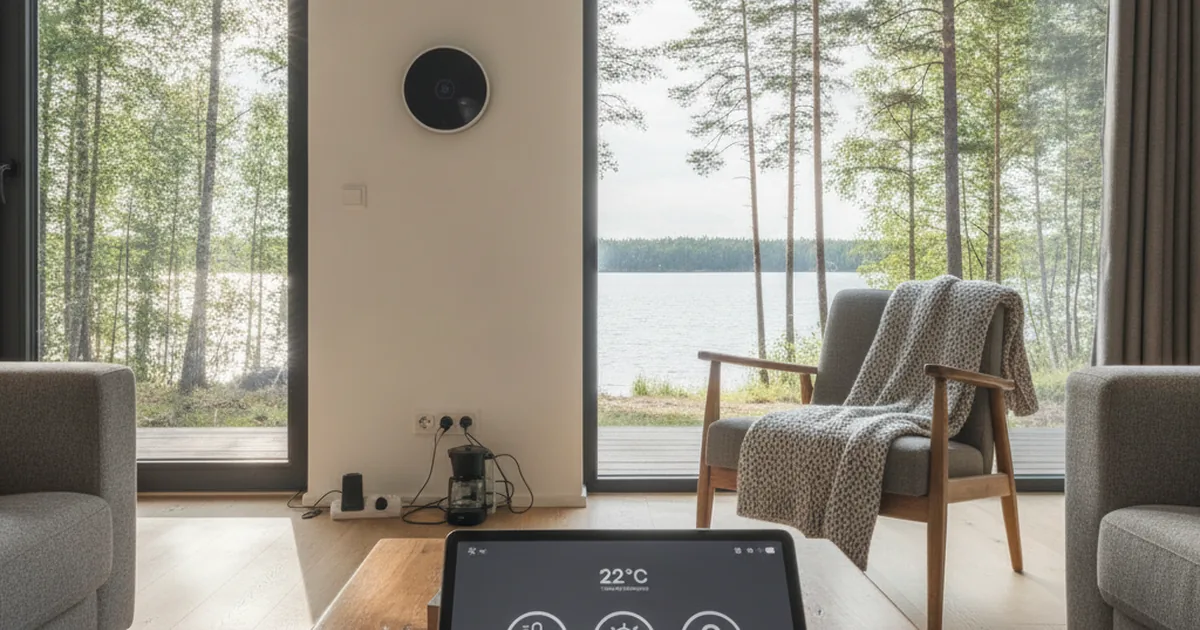 Smart Home im Ferienhaus: Fernzugriff und Automation für entspannte Aufenthalte