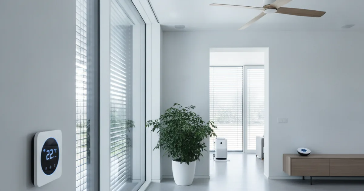 Smart Home gegen Hitze: So bleiben Ihre Innenräume auch im Hochsommer angenehm kühl